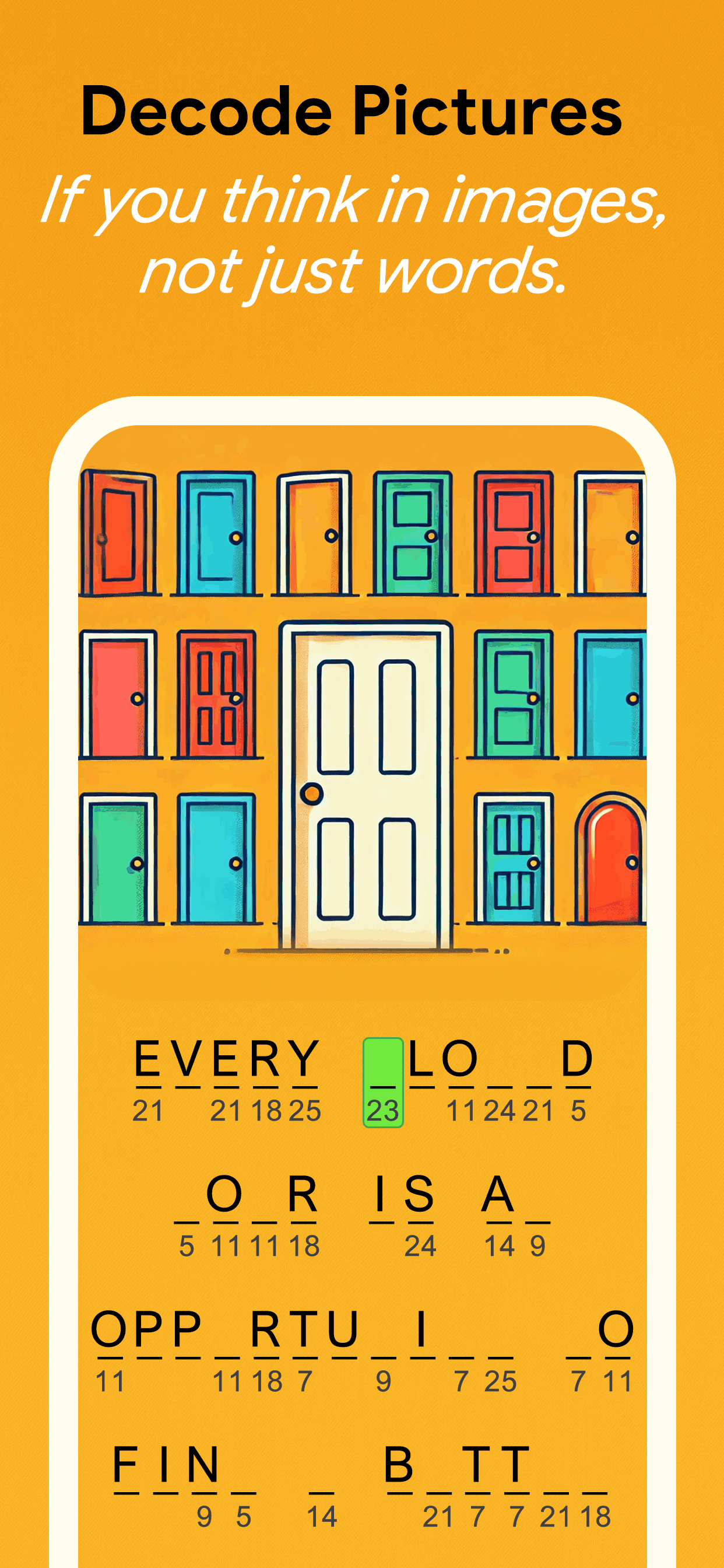 Cryptogram screenshot 1